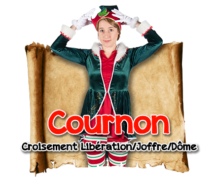 Carte Cournon - Croisement Libération/Joffre/Dôme